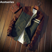 Load image into Gallery viewer, Men's jacket new Cultivate one's morality short paragraph color