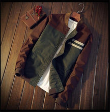 Load image into Gallery viewer, Men's jacket new Cultivate one's morality short paragraph color