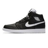 Load image into Gallery viewer, Men's Mid Jordan 1 Basketball Shoes - Black