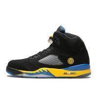 Load image into Gallery viewer, Men's Jordan 5 Retro Laney Basketball Shoes - Black