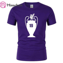 Load image into Gallery viewer, 2019 Madrid champions mo salah never give up - Liverpool fans