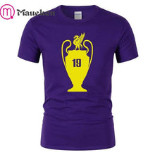 Load image into Gallery viewer, 2019 Madrid champions mo salah never give up - Liverpool fans