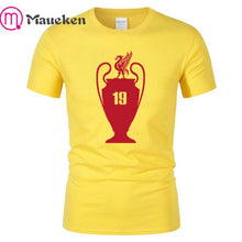 Load image into Gallery viewer, 2019 Madrid champions mo salah never give up - Liverpool fans