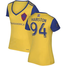 Load image into Gallery viewer, Marlon Hairston Colorado Rapids Women's 2017 Secondary Jersey - Yellow