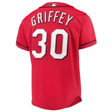 Load image into Gallery viewer, Ken Griffey Jr. Cincinnati Reds Mitchell &amp; Ness Authentic Jersey - Scarlet