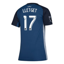 Load image into Gallery viewer, Sebastian Lletget LA Galaxy Women's 2019 Secondary Player Jersey – Navy