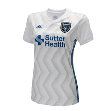 Load image into Gallery viewer, Magnus Eriksson San Jose Earthquakes Women's 2018 Secondary  Player Jersey – White