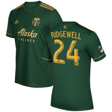 Load image into Gallery viewer, Liam Ridgewell Portland Timbers 2017/18 Primary Jersey - Green