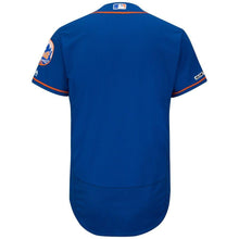 Load image into Gallery viewer, New York Mets Majestic Home Flex Base Collection Team Jersey - White/Royal