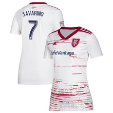 Load image into Gallery viewer, Jefferson Savarino Real Salt Lake Women's 2019 Secondary Player Jersey - White