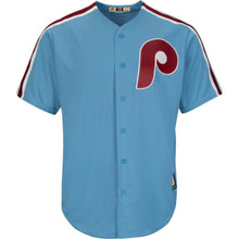 Load image into Gallery viewer, Mike Schmidt Philadelphia Phillies Majestic Cooperstown Jersey - Light Blue