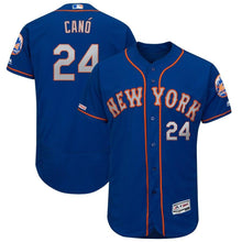 Load image into Gallery viewer, Robinson Cano New York Mets Majestic Alternate Collection Flex Base Player Jersey – Royal/White