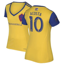 Load image into Gallery viewer, Kellyn Acosta Colorado Rapids Women's 2017 Secondary Player Jersey – Yellow