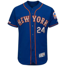 Load image into Gallery viewer, Robinson Cano New York Mets Majestic Alternate Collection Flex Base Player Jersey – Royal/White