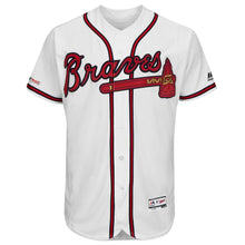 Load image into Gallery viewer, Fred McGriff Atlanta Braves Majestic Home Collection Flex Base Player Jersey – White