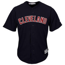 Load image into Gallery viewer, Francisco Lindor Cleveland Indians Majestic Home Big &amp; Tall Cool Base Player Jersey - White