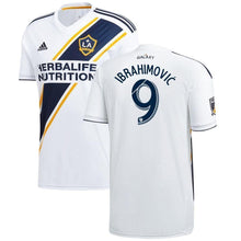 Load image into Gallery viewer, Zlatan Ibrahimovic LA Galaxy 2018 Primary Player Jersey – White
