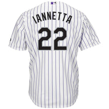 Load image into Gallery viewer, Chris Iannetta Colorado Rockies Majestic Home Cool Base Player Jersey – White