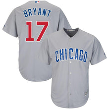Load image into Gallery viewer, Kris Bryant Chicago Cubs Majestic Cool Base Player Jersey - Gray