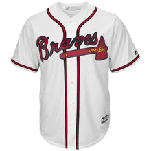 Load image into Gallery viewer, Nick Markakis Atlanta Braves Majestic Cool Base Player Jersey - White