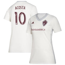 Load image into Gallery viewer, Kellyn Acosta Colorado Rapids Women's 2019 Black Diamond Player Jersey - White