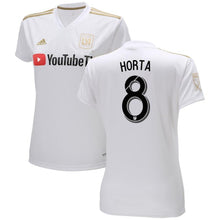 Load image into Gallery viewer, André Horta LAFC Women's 2018 Secondary Player Jersey – White