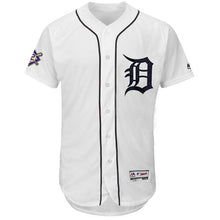 Load image into Gallery viewer, Detroit Tigers Majestic 2019 Jackie Robinson Day Flex Base Jersey – White