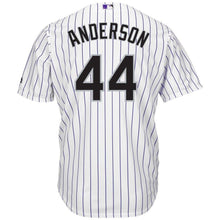 Load image into Gallery viewer, Tyler Anderson Colorado Rockies Majestic Home Cool Base Player Jersey - White