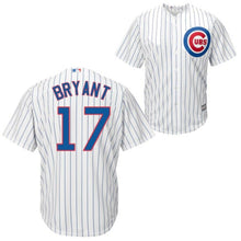 Load image into Gallery viewer, Kris Bryant Chicago Cubs Majestic Cool Base Player Jersey - White/Royal