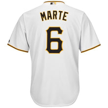 Load image into Gallery viewer, Starling Marte Pittsburgh Pirates Majestic Alternate  Jersey - Black/White