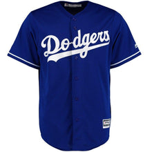 Load image into Gallery viewer, Los Angeles Dodgers Majestic Official Cool Base Alternate Jersey - Royal/White