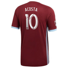 Load image into Gallery viewer, Kellyn Acosta Colorado Rapids 2018 Primary Player Jersey – Burgundy