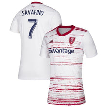 Load image into Gallery viewer, Jefferson Savarino Real Salt Lake 2019 Secondary Player Jersey - White