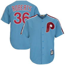 Load image into Gallery viewer, Robin Roberts Philadelphia Phillies Majestic Cooperstown  Player Jersey – White/ Light Blue