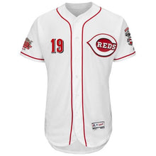 Load image into Gallery viewer, Joey Votto Cincinnati Reds Majestic Home Flex Base Player Jersey – White