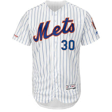 Load image into Gallery viewer, Michael Conforto New York Mets Majestic Alternate Flex Base Collection Player Jersey – Royal/White