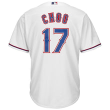 Load image into Gallery viewer, Shin-Soo Choo Texas Rangers Majestic Home Official Cool Base Player Jersey - White