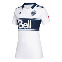 Load image into Gallery viewer, Yordy Reyna Vancouver Whitecaps FC Women's 2019 Hoop Player Jersey – White