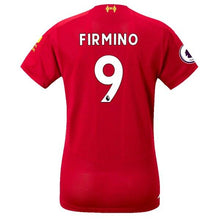 Load image into Gallery viewer, Roberto Firmino Liverpool New Balance Women's 2019/20 Home Player Stadium Jersey – Red