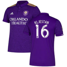 Load image into Gallery viewer, Sacha Kljestan Orlando City SC 2018 Primary Player Jersey – Purple