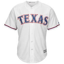 Load image into Gallery viewer, Nomar Mazara Texas Rangers Majestic Home Cool Base Player Jersey – White