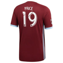 Load image into Gallery viewer, Jack Price Colorado Rapids 2018 Primary Player Jersey – Burgundy
