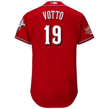 Load image into Gallery viewer, Joey Votto Cincinnati Reds Majestic Alternate Flex Base Player Jersey – Red