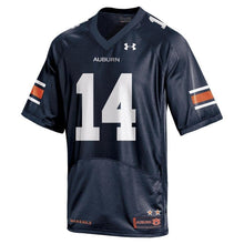 Load image into Gallery viewer, Nick Marshall Auburn Tigers Under Armour Jersey - Navy
