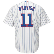 Load image into Gallery viewer, Yu Darvish Chicago Cubs Majestic Official Cool Base Player Jersey – White/Royal