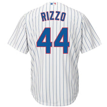 Load image into Gallery viewer, Anthony Rizzo Chicago Cubs Majestic Cool Base Player Jersey - White/Royal