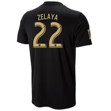 Load image into Gallery viewer, Rodolfo Zelaya LAFC 2018 Primary Player Jersey - Black
