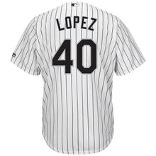 Load image into Gallery viewer, Reynaldo Lopez Chicago White Sox Majestic Home Cool Base Player Jersey - White