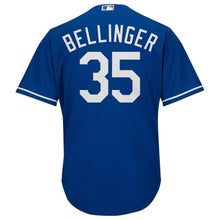 Load image into Gallery viewer, Cody Bellinger Los Angeles Dodgers Majestic Cool Base Player Jersey - White/Royal