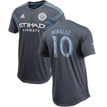 Load image into Gallery viewer, Maximiliano Moralez New York City FC 2018 Secondary Player Jersey – Gray
